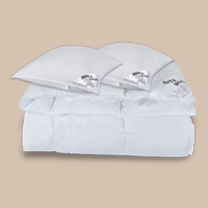 Skötsel av täcken och kuddar